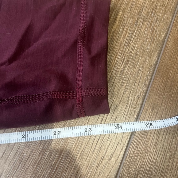 Lululemon Wunder Train High-Rise 25" Women's Leggings Heathered Cassis Sz 10 - Picture 6 of 9
